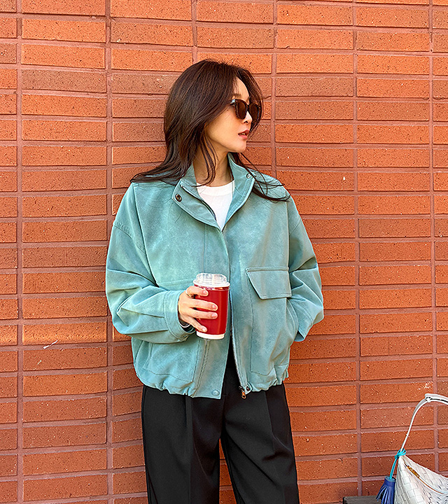 Märchen 平纹皮夹克