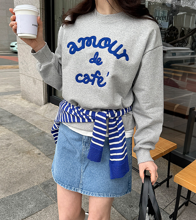 Decafé连锁店刺绣男士