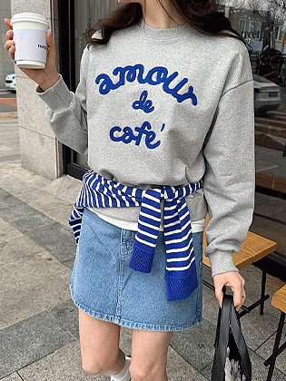 Decafé连锁店刺绣男士