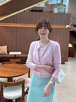 大豆针织开衫套装