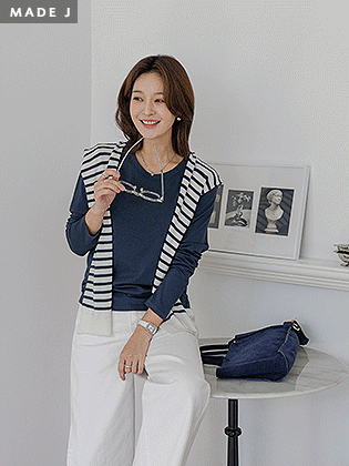 [MADE] 柔滑莫代尔长袖T恤