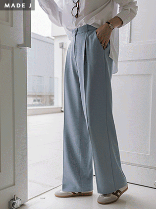 [MADE] Nonno 褶裥宽裤