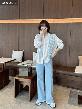 【MADE】莉莉水洗棉裤