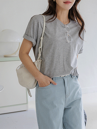 基础款莫代尔短袖T恤