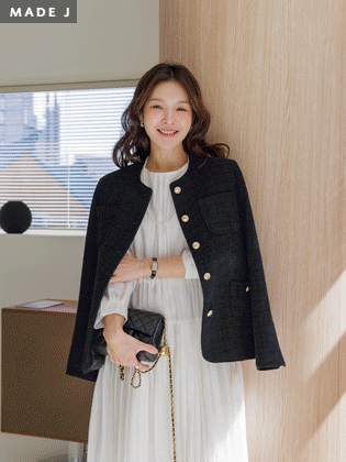 [MADE] Blanche 斜纹软呢夹克