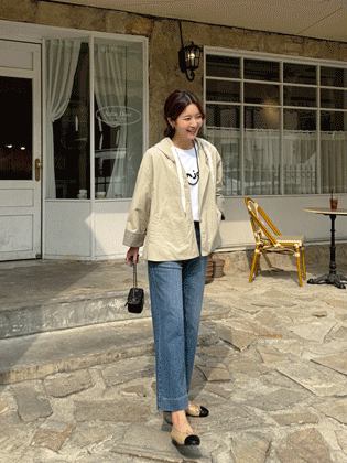 撞色连帽套头衫