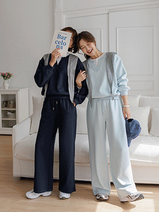 亨利叠穿卫衣裤套装（含披肩）