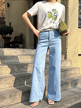 Dayia 宽版牛仔裤