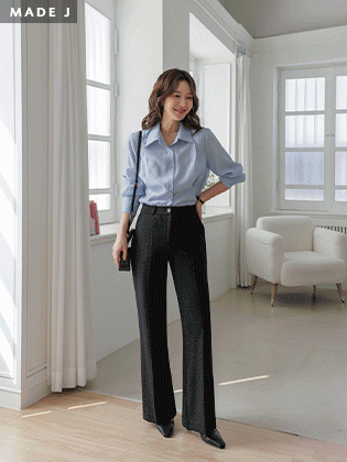 【MADE】奶酪秘方半喇叭裤 