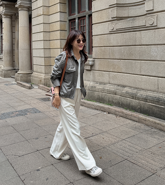 【MADE】湾形弹力裤