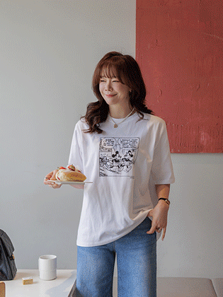 卡通米奇短袖T恤