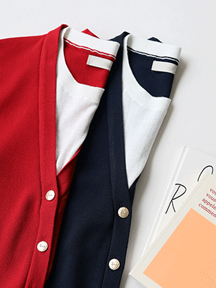 Lien 背心叠层针织