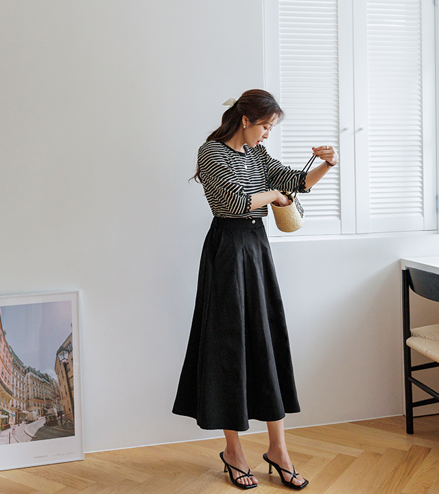 贝诺特褶裥蓬蓬裙