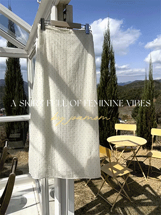 贝琳迷你圆点褶皱裙