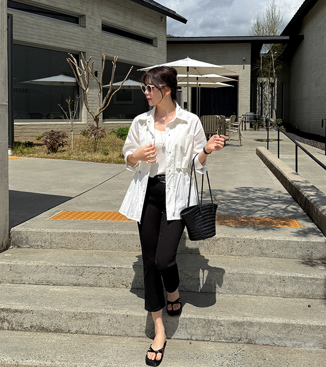 马塞尔七分棉裤