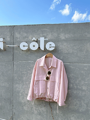 融化的大口袋衬衫夹克