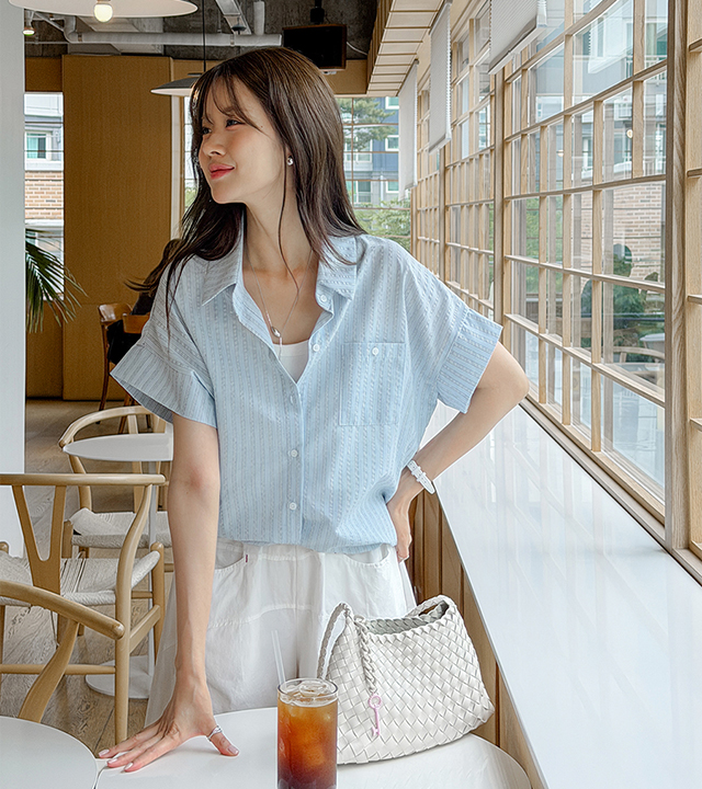 Roy Linen Mood 竖款衬衫