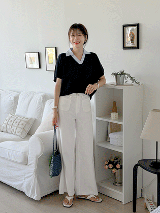 Real Linen Mood Pocket Pants 