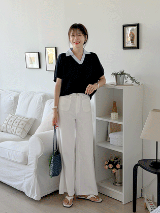 Real Linen Mood Pocket Pants 