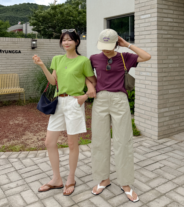 基础款纯棉短袖T恤