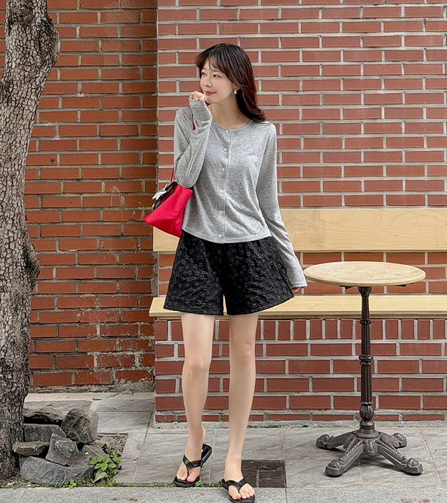 RN Tencel 粗纺开衫