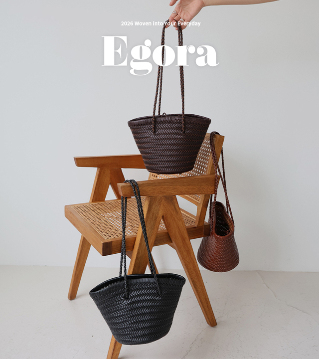 [Dg] Egora 皮革编织单肩包