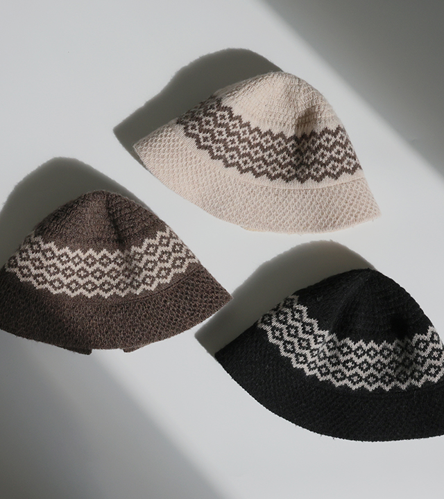 Hygge Patch 羊毛渔夫帽